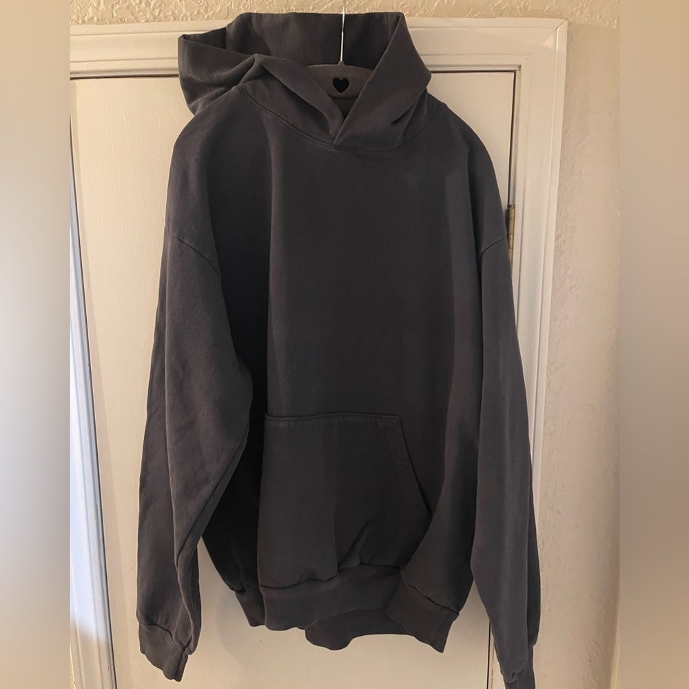 XL Dolphin blue LA APPAREL hoodie. NEW NEVER WORN.